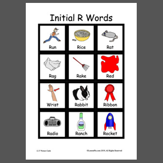 Initial R Words